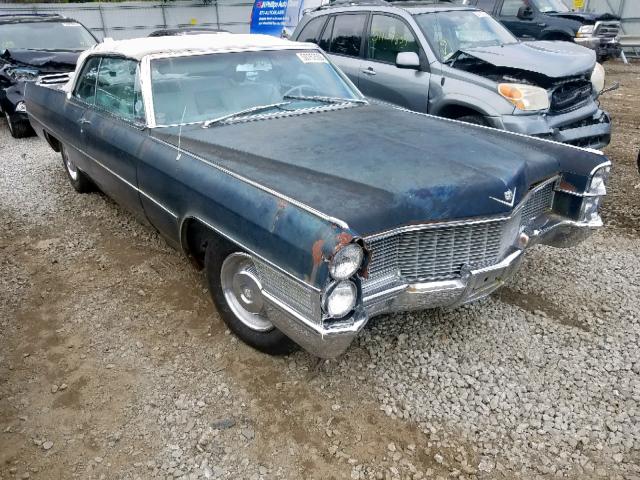 F5204338 - 1965 CADILLAC DEVILLE BLUE photo 1