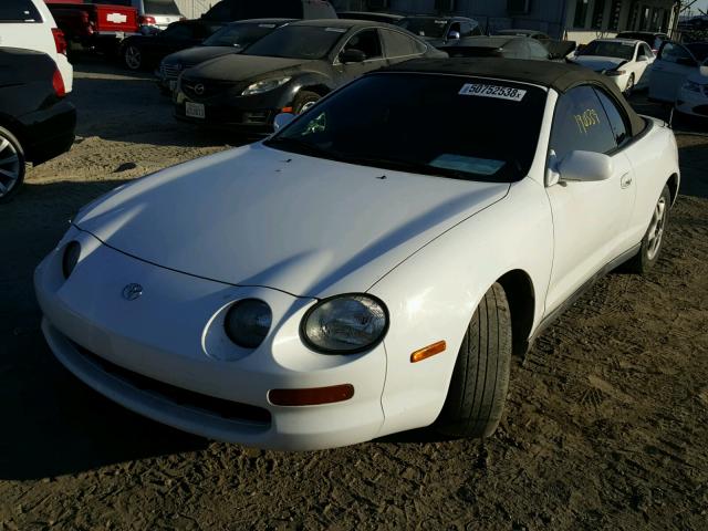 JT5ST07K8S0023614 - 1995 TOYOTA CELICA GT WHITE photo 2