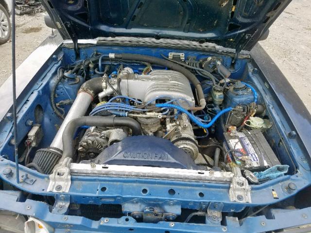 1FABP45E7JF292802 - 1988 FORD MUSTANG GT BLUE photo 7