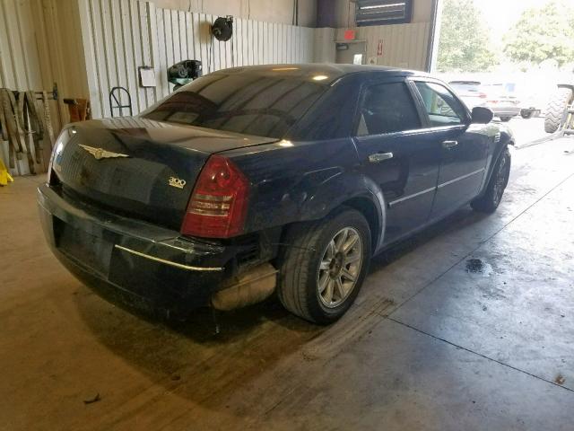 2C3LA53G06H108983 - 2006 CHRYSLER 300 TOURIN BLUE photo 4