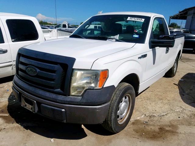 1FTNF1CF4BKD83488 - 2011 FORD F150 WHITE photo 2