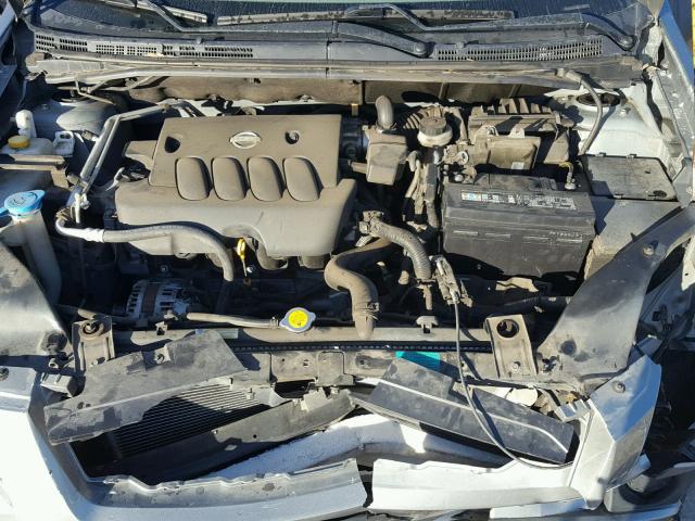 3N1AB61E57L709860 - 2007 NISSAN SENTRA 2.0 SILVER photo 7