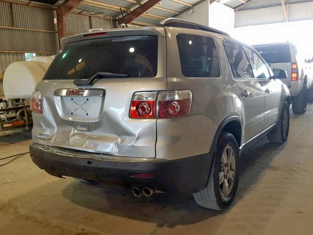 1GKER13778J145539 - 2008 GMC ACADIA SLE SILVER photo 4