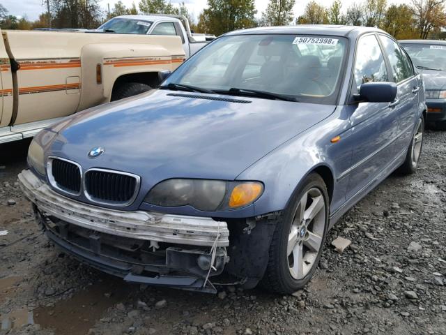 WBAAZ334X4KP82342 - 2004 BMW 325 IS SUL BLUE photo 2