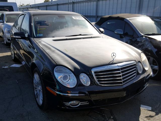 WDBUF72X57B102779 - 2007 MERCEDES-BENZ E 550 BLACK photo 1