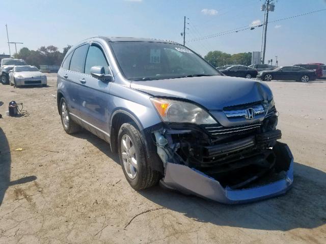 JHLRE48737C040795 - 2007 HONDA CR-V EXL SILVER photo 1