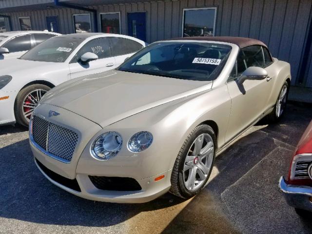 SCBGT3ZA2DC081917 - 2013 BENTLEY CONTINENTA BEIGE photo 9