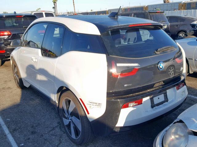 WBY1Z2C56FV286654 - 2015 BMW I3 BEV WHITE photo 3