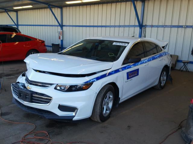 1G1ZB5ST1HF169225 - 2017 CHEVROLET MALIBU LS 白色 照片 2