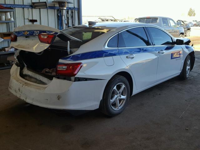 1G1ZB5ST1HF169225 - 2017 CHEVROLET MALIBU LS 白色 照片 4