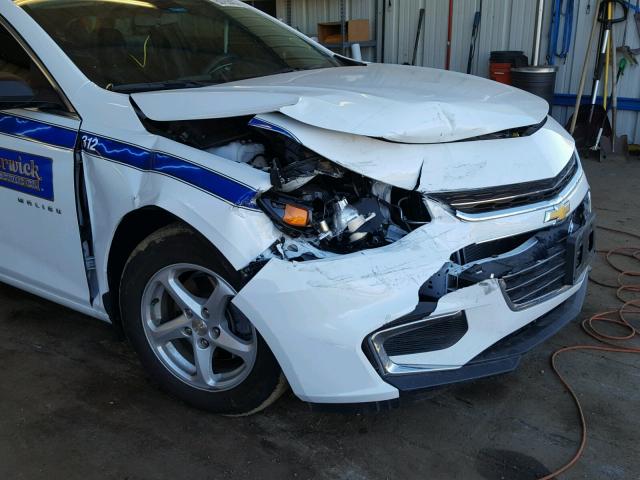 1G1ZB5ST1HF169225 - 2017 CHEVROLET MALIBU LS 白色 照片 9