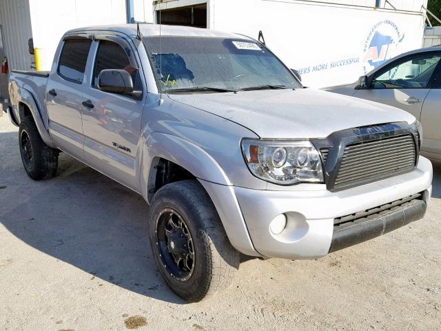 3TMJU62N97M028908 - 2007 TOYOTA TACOMA DOU SILVER photo 1