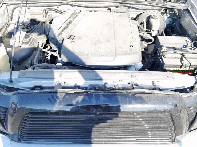 3TMJU62N97M028908 - 2007 TOYOTA TACOMA DOU SILVER photo 7