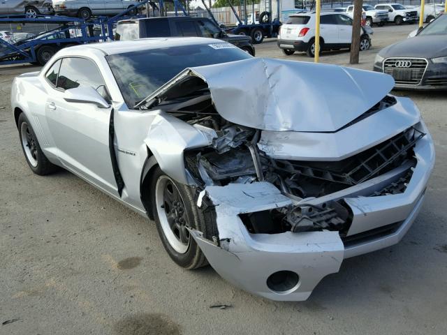 2G1FA1EDXB9180761 - 2011 CHEVROLET CAMARO LS SILVER photo 1