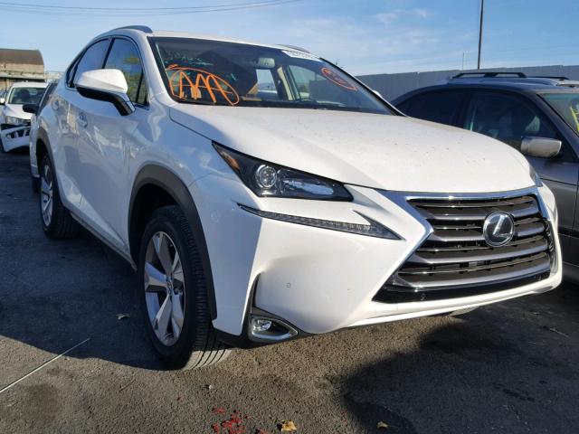 JTJBARBZ7H2114189 - 2017 LEXUS NX 200T WHITE photo 1