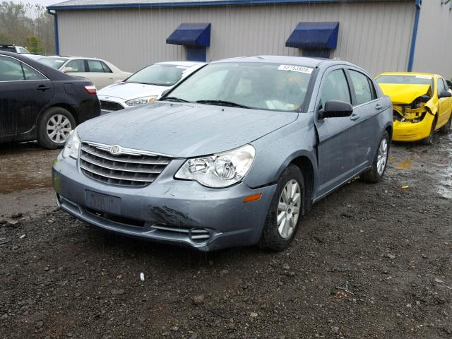 1C3LC46B39N507516 - 2009 CHRYSLER SEBRING LX BLUE photo 2