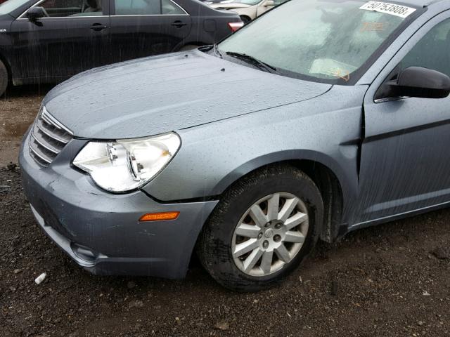 1C3LC46B39N507516 - 2009 CHRYSLER SEBRING LX BLUE photo 9