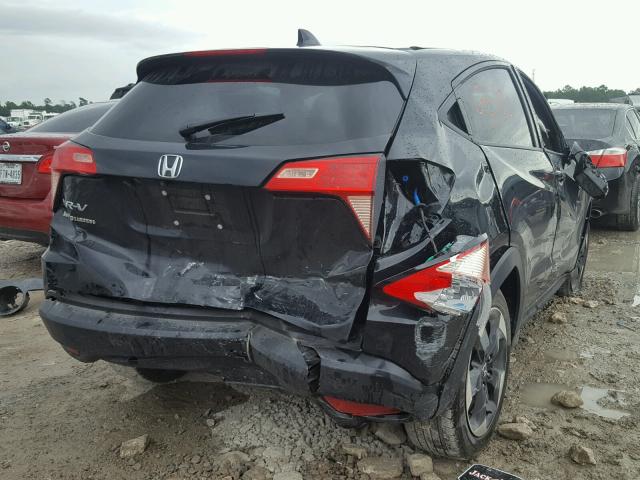 3CZRU5H51JM716469 - 2018 HONDA HR-V EX BLACK photo 4