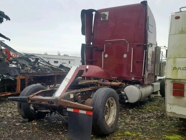 1FUJF6CK87DY51350 - 2007 FREIGHTLINER CONVENTION RED photo 4