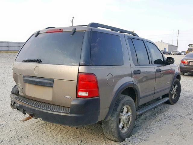 1FMZU62K15UA34313 - 2005 FORD EXPLORER X TAN photo 4