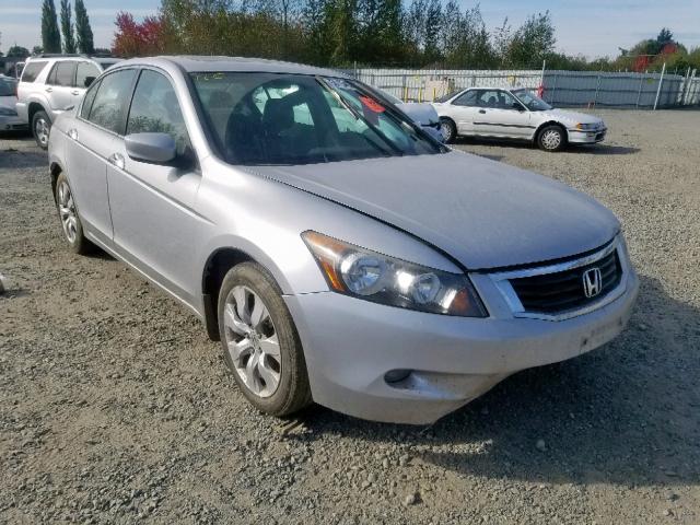 1HGCP36839A031839 - 2009 HONDA ACCORD EXL SILVER photo 1