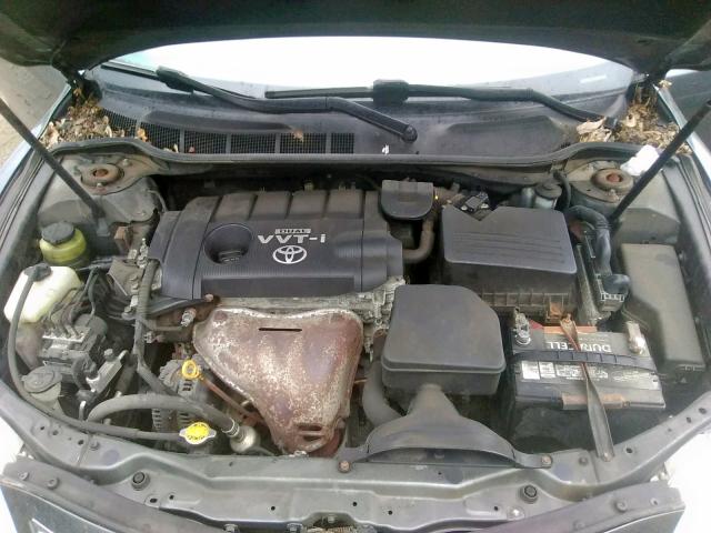 4T1BF3EK3AU052781 - 2010 TOYOTA CAMRY BASE GRAY photo 7