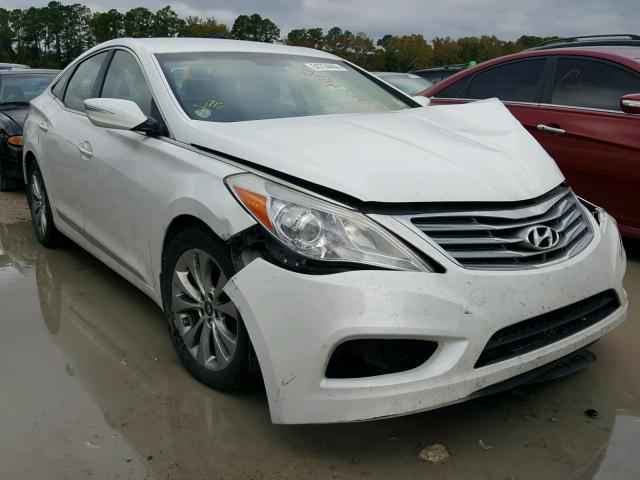 KMHFG4JG8DA199786 - 2013 HYUNDAI AZERA WHITE photo 1