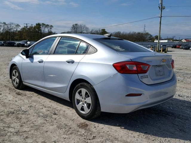 1G1BC5SM9H7147989 - 2017 CHEVROLET CRUZE LS BLUE photo 3