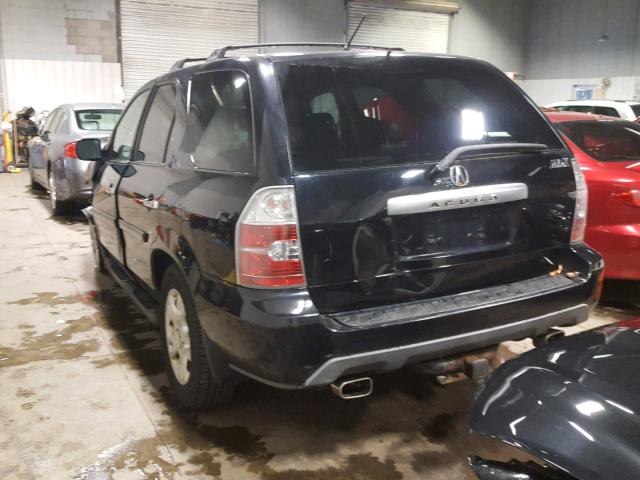 2HNYD188X4H514473 - 2004 ACURA MDX TOURIN BLACK photo 3