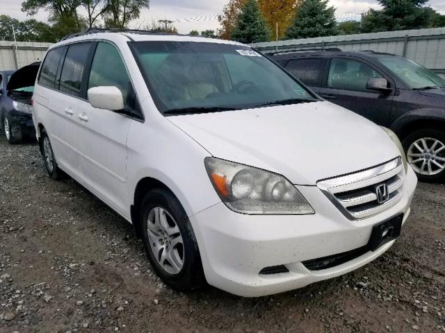 5FNRL38686B434167 - 2006 HONDA ODYSSEY EX WHITE photo 1