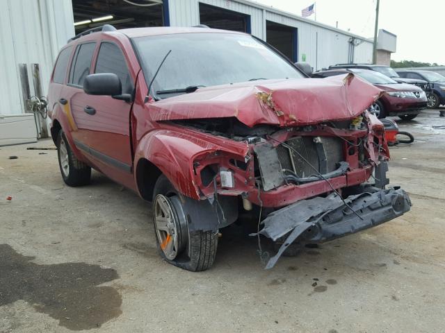 1D4HB48N66F144343 - 2006 DODGE DURANGO SL RED photo 1