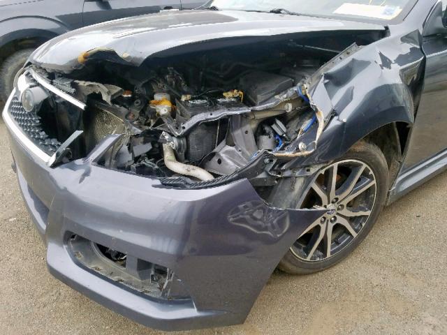 4S3BMGA69E3006331 - 2014 SUBARU LEGACY 2.5 GRAY photo 9