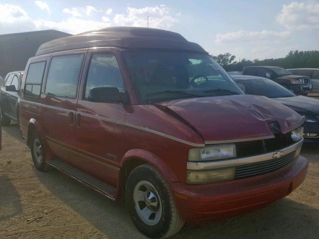 1GBDM19W9YB107216 - 2000 CHEVROLET ASTRO BURGUNDY photo 1