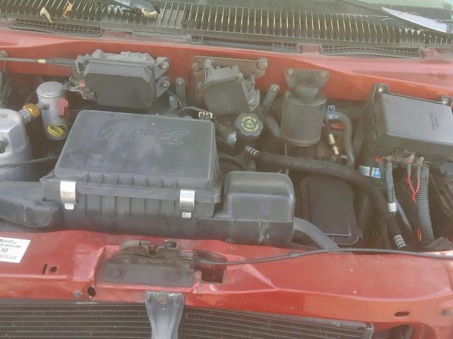 1GBDM19W9YB107216 - 2000 CHEVROLET ASTRO BURGUNDY photo 7