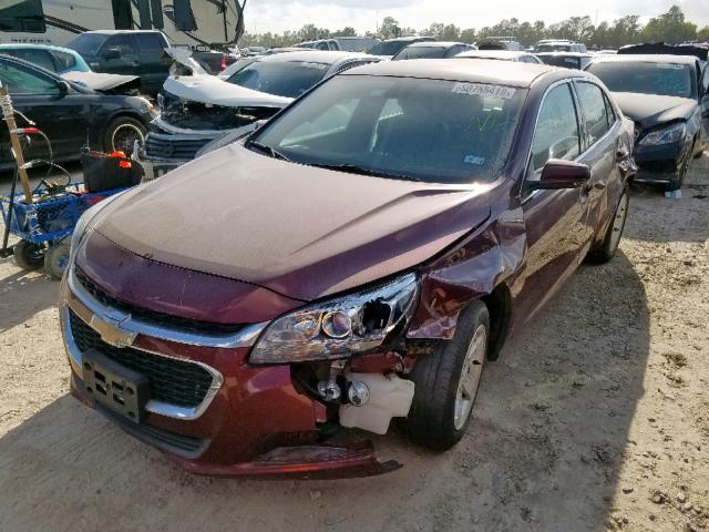 1G11C5SA2GF152246 - 2016 CHEVROLET MALIBU LIM 栗色 照片 2