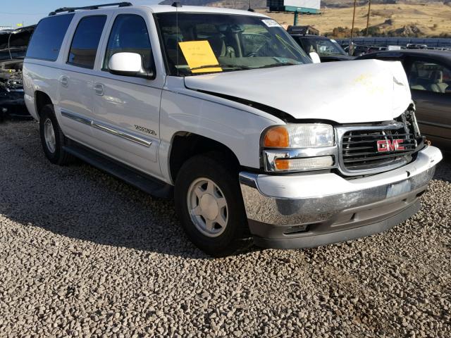 3GKEC16Z15G283458 - 2005 GMC YUKON XL C WHITE photo 1