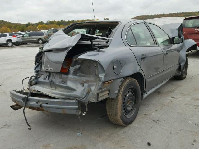 1G2NE52F94M660630 - 2004 PONTIAC GRAND AM S GRAY photo 4