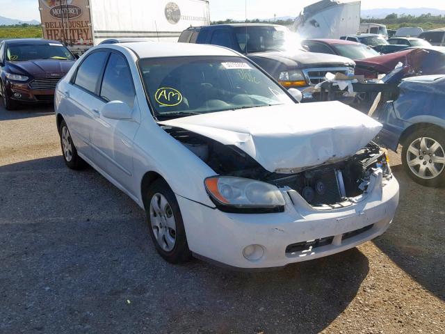 KNAFE122165322154 - 2006 KIA NEW SPECTR WHITE photo 1