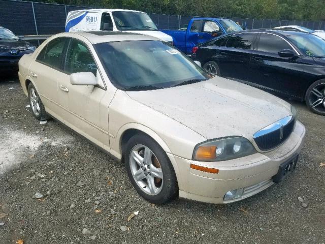 1LNHM87A72Y698207 - 2002 LINCOLN LS 奶油色 照片 1