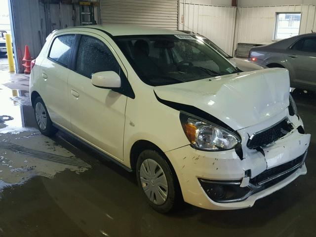 ML32A3HJ6JH007593 - 2018 MITSUBISHI MIRAGE ES WHITE photo 1