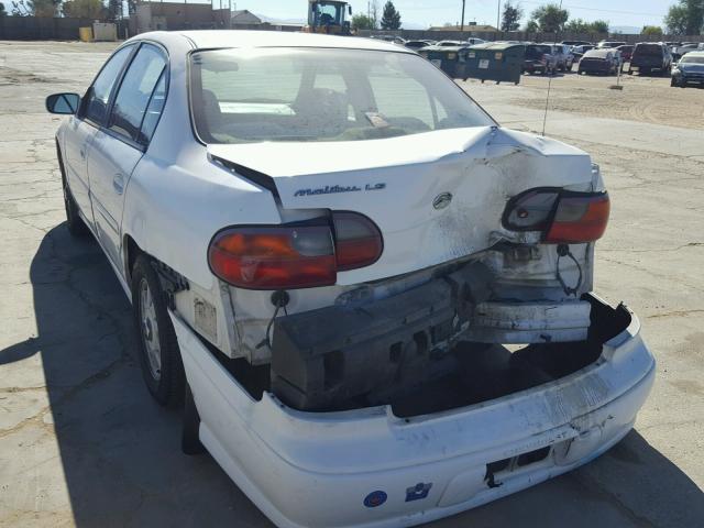 1G1NE52M2V6115524 - 1997 CHEVROLET MALIBU LS WHITE photo 3