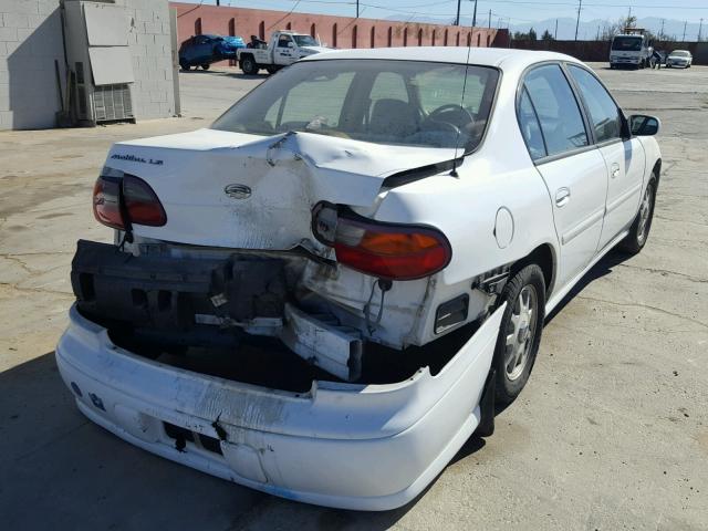 1G1NE52M2V6115524 - 1997 CHEVROLET MALIBU LS WHITE photo 4