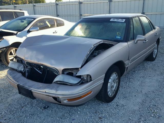 1G4HR52K6XH417196 - 1999 BUICK LESABRE LI TAN photo 2