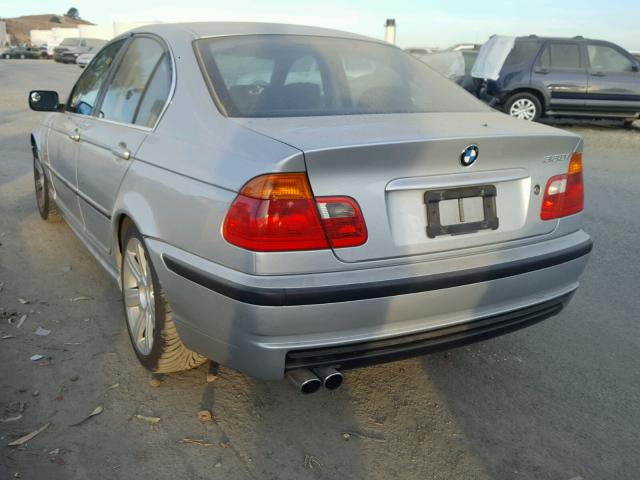 WBAAV53411FJ68033 - 2001 BMW 330 I SILVER photo 3