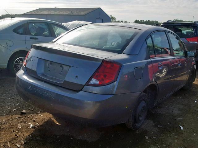 1G8AJ52F75Z172393 - 2005 SATURN ION LEVEL GRAY photo 4