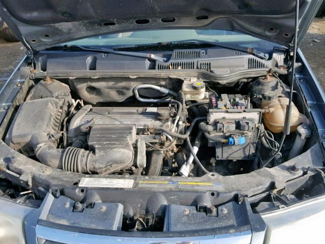 1G8AJ52F75Z172393 - 2005 SATURN ION LEVEL GRAY photo 7
