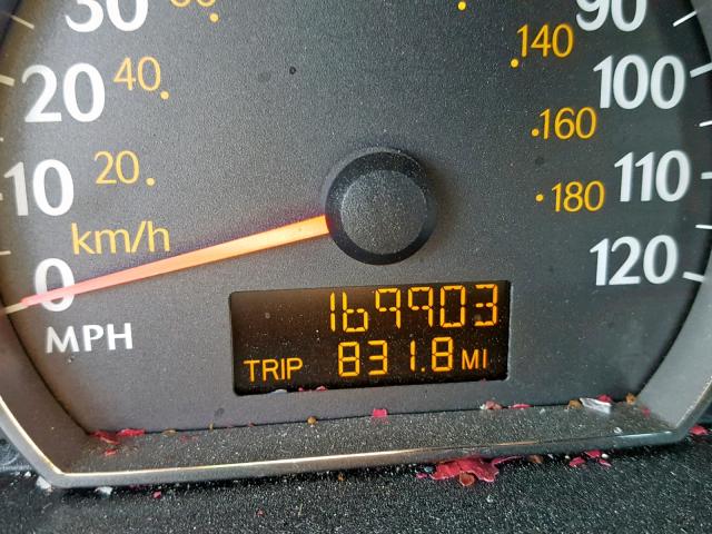 1G8AJ52F75Z172393 - 2005 SATURN ION LEVEL GRAY photo 8