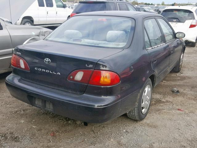 2T1BR12E0YC804832 - 2000 TOYOTA COROLLA VE BLACK photo 4