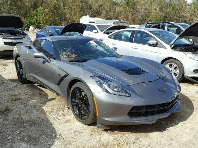 1G1YA2D76G5114254 - 2016 CHEVROLET CORVETTE S GRAY photo 1