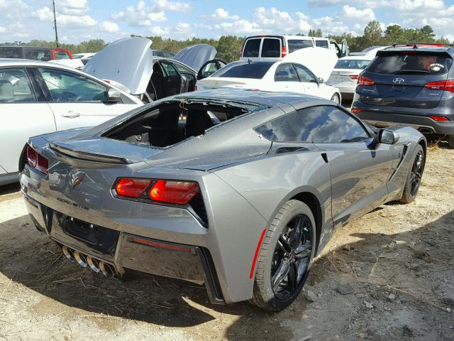 1G1YA2D76G5114254 - 2016 CHEVROLET CORVETTE S GRAY photo 4